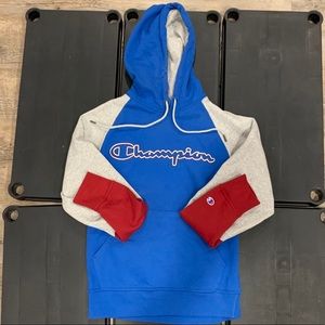 Multicolored Champion Hoodie